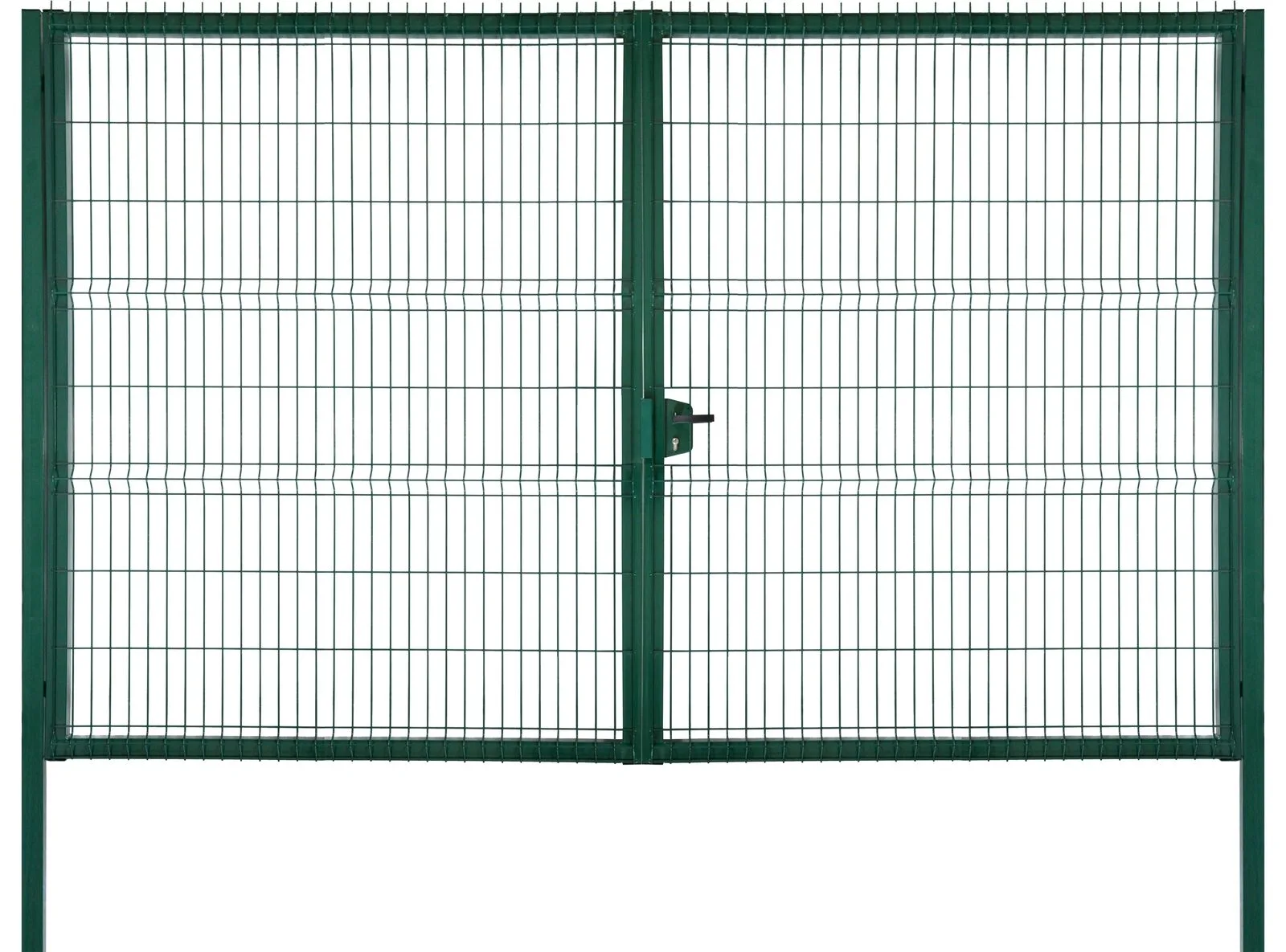 Ворота Profi с замком 2,43х4,0 RAL 6005