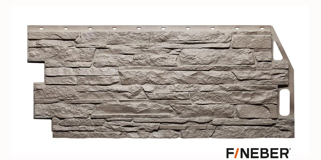 Фасадная панель FineBer Скала, Песочный