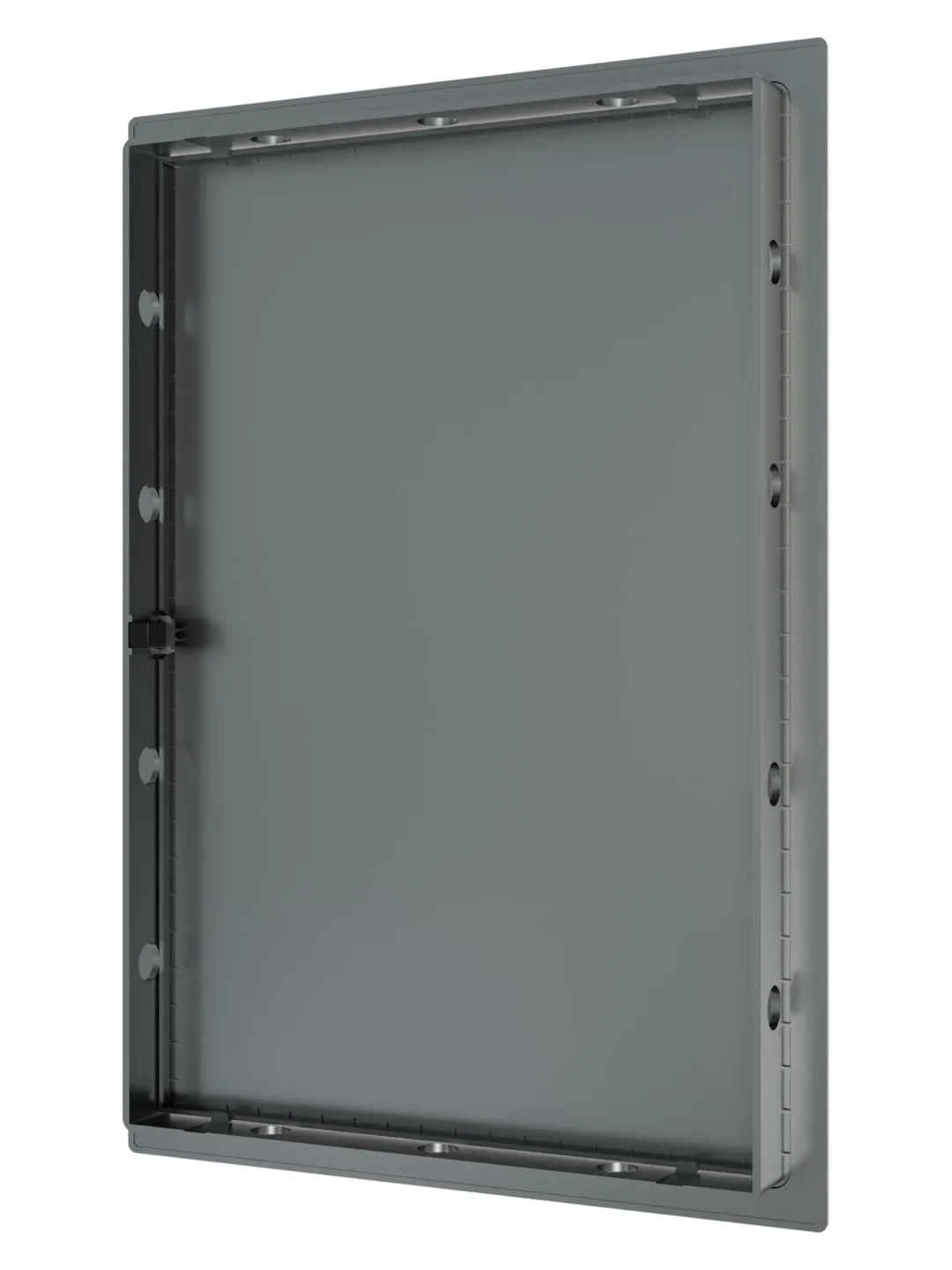 Люк ревизионный LN фланец 200х300 нажимной 223х323 пластик Gray EVECS