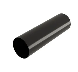 Труба ПВХ GL стандарт 3 м RAL 9005