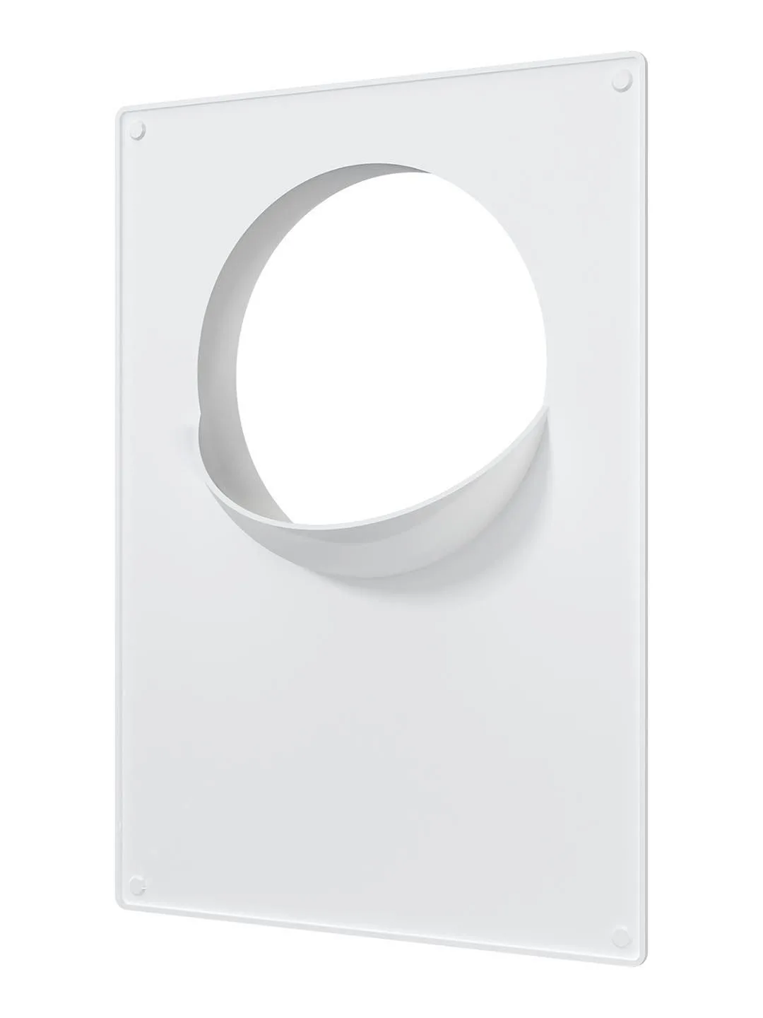 Площадка торцевая ПТП фланец D120 180х250 пластик ERA