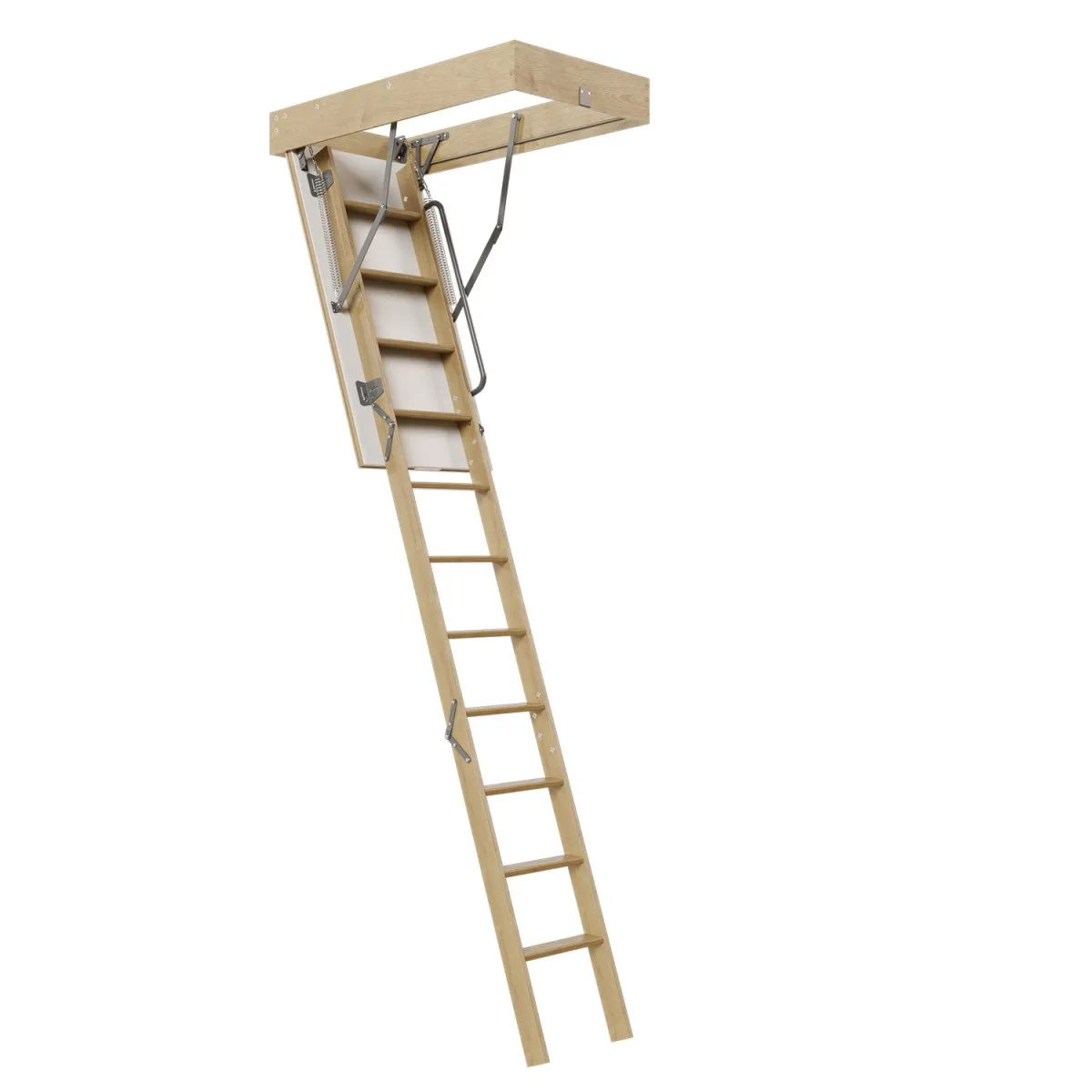 Лестница чердачная ATICCO WAT SS 30 60х120/280 (деревянная, утеплённый люк)