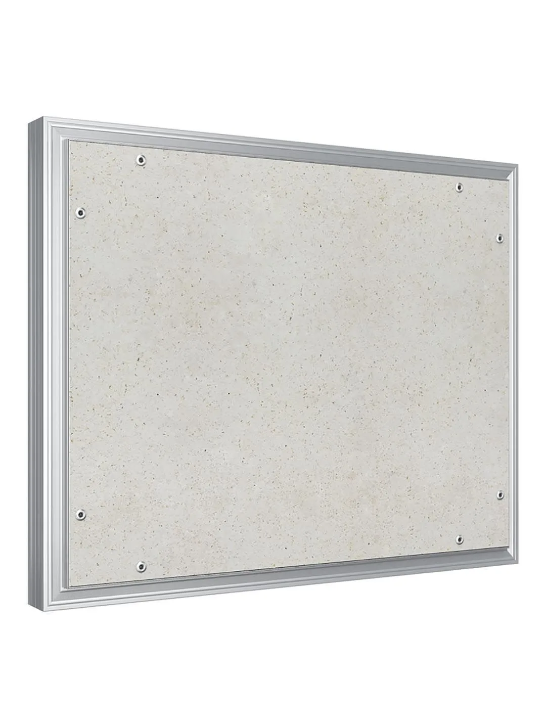 Люк ревизионный D Ceramo Optimum 500х400 скрытый монтаж петля алюминий EVECS