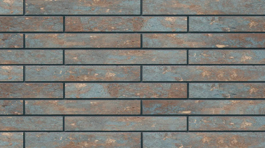 Гибкая керамика кирпич (1200x600, A, British blue)