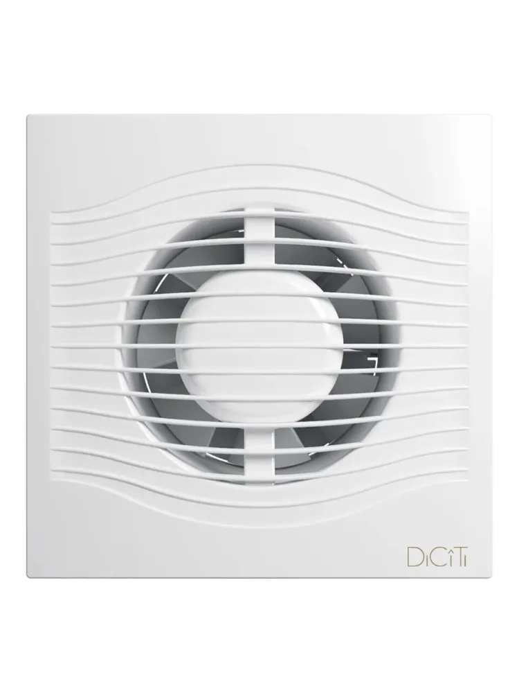 Вентилятор накладной SLIM D100 обратный клапан MRH DICITI