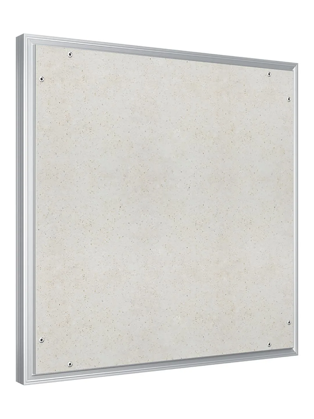 Люк ревизионный D Ceramo Optimum 600х600 скрытый монтаж петля алюминий EVECS