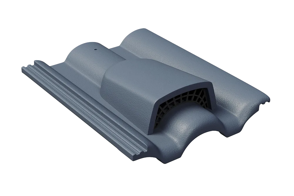 Вентиляционная черепица Braas Таунус графит
