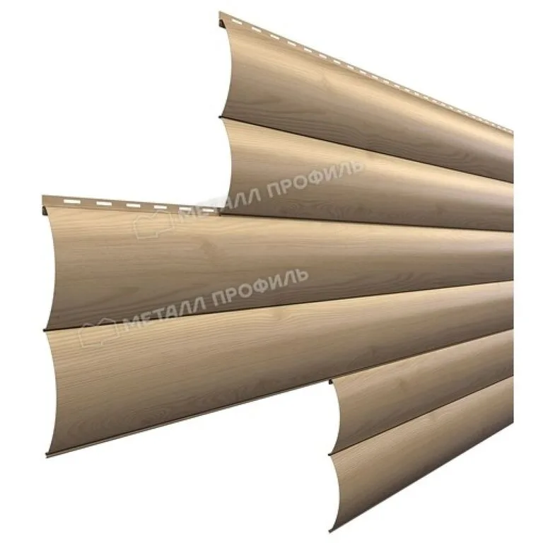 Сайдинг Woodstock-Н-28х330, ECOSTEEL-01-Клен-0.5