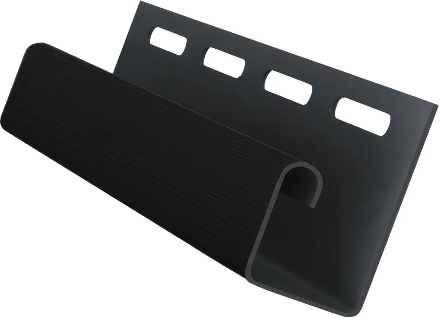 Профиль J Grand Line Acryl черный (3,0м)