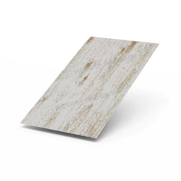 Лист плоский Металл Профиль (ECOSTEEL_MA-01-Беленый Дуб-0.5)