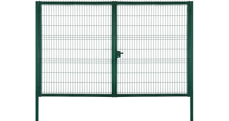 Ворота Profi с замком 2,03х5,0 RAL 6005