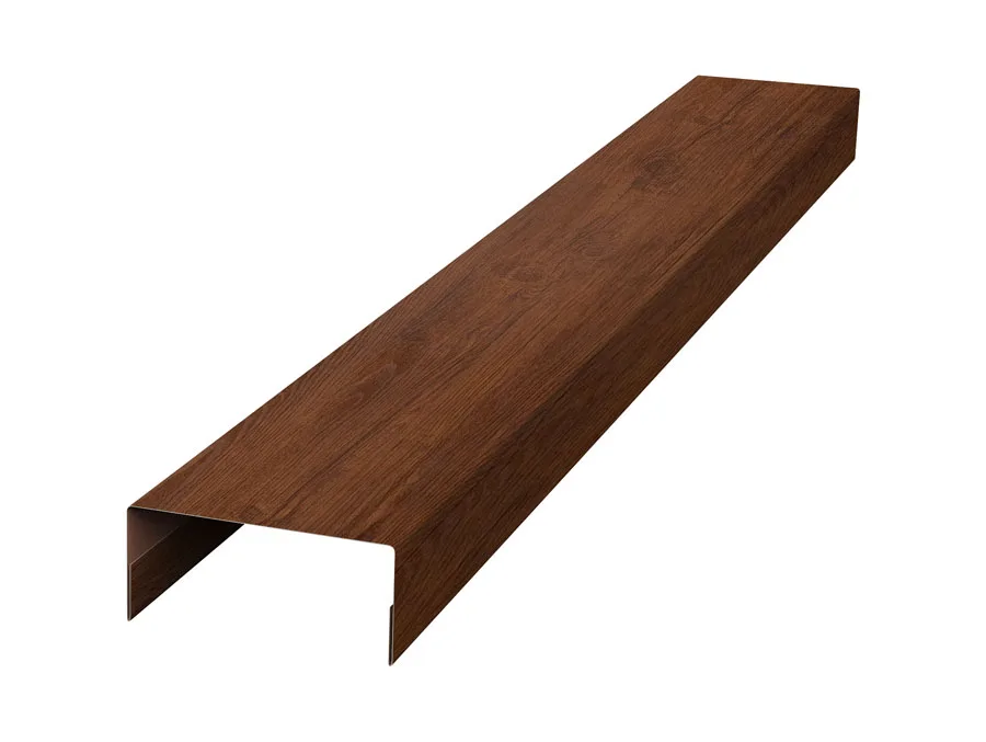 Крышка 30х20 жалюзи Texas 0,45 Print-Double Premium с пленкой Golden Wood Fresh (2м)