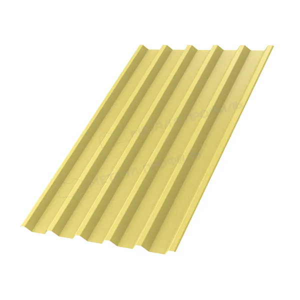 Профлист МЕТАЛЛ ПРОФИЛЬ С-44x1000-A NormanMP Металл Профиль (ПЭ-01-1018-0,5), RAL1018 Желтый цинк