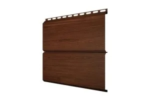 Сайдинг металлический ЭкоБрус 0,345 Grand Line 0,45 Print Twincolor Rowan