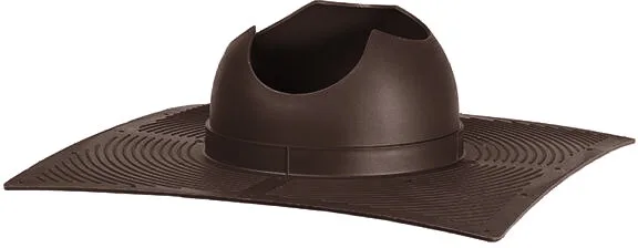 Элемент проходной Krovent Бейс-ВТ (Base-VT) 110 темно-коричневый
