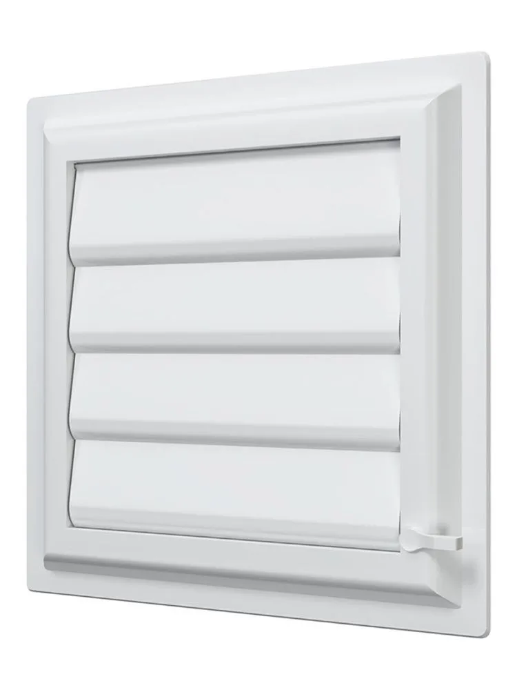 Решетка вентиляционная AIRVENT регулируемая жалюзи 281х281 пластик ERA