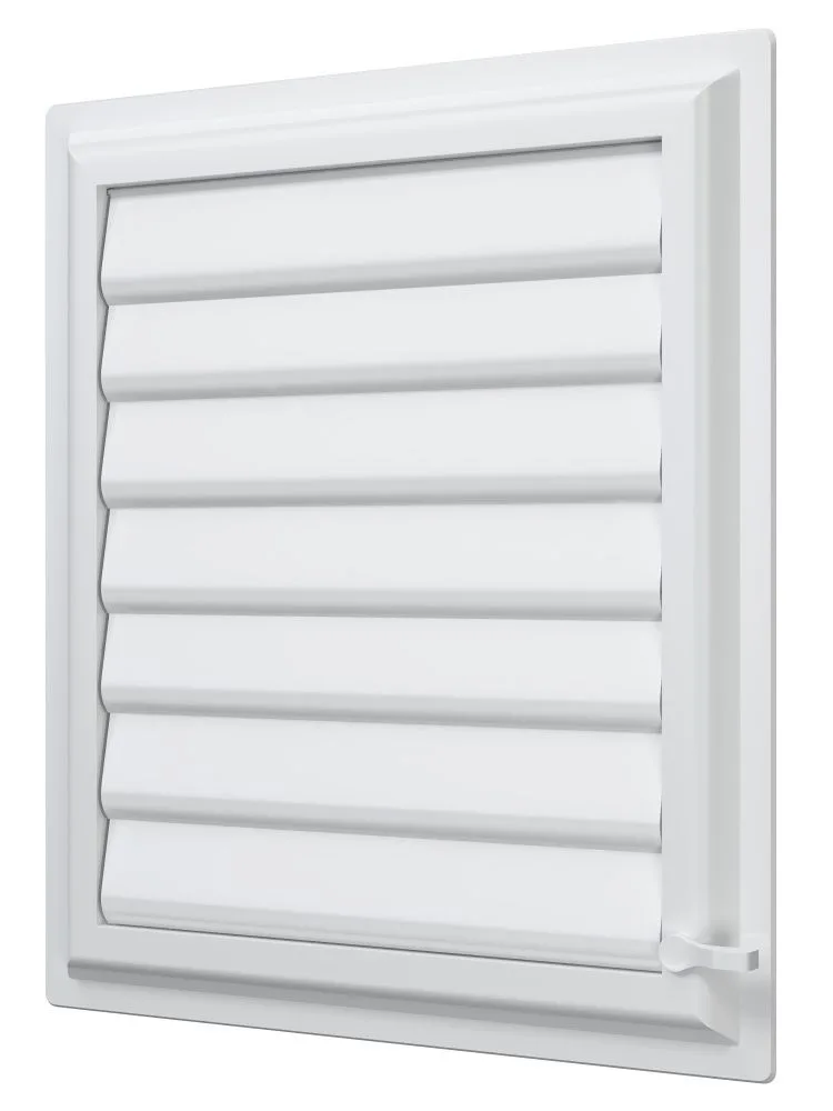 Решетка вентиляционная AIRVENT регулируемая жалюзи 349х399 пластик ERA