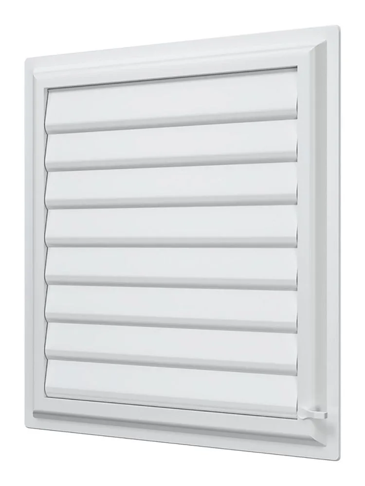 Решетка вентиляционная AIRVENT регулируемая жалюзи 402х442 пластик ERA