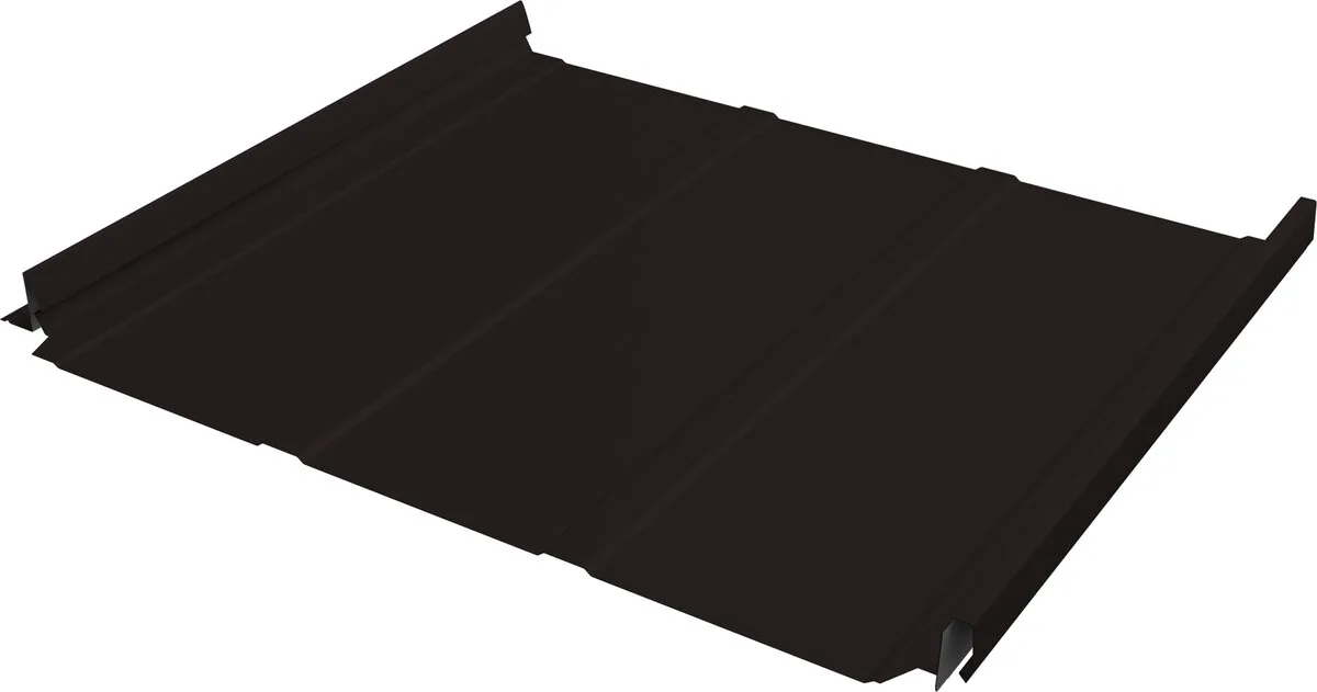 Кликфальц Про Лайн Grand Line 0,45 Drap СТ с пленкой на замках RAL 9005 черный
