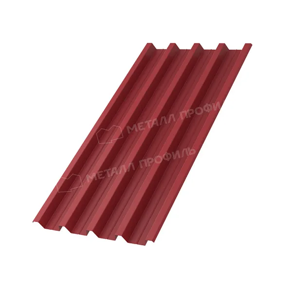 Профлист МЕТАЛЛ ПРОФИЛЬ Н-60x845-A Металл Профиль (ПЭ-01-3011-0,7), RAL3011 Коричнево-красный