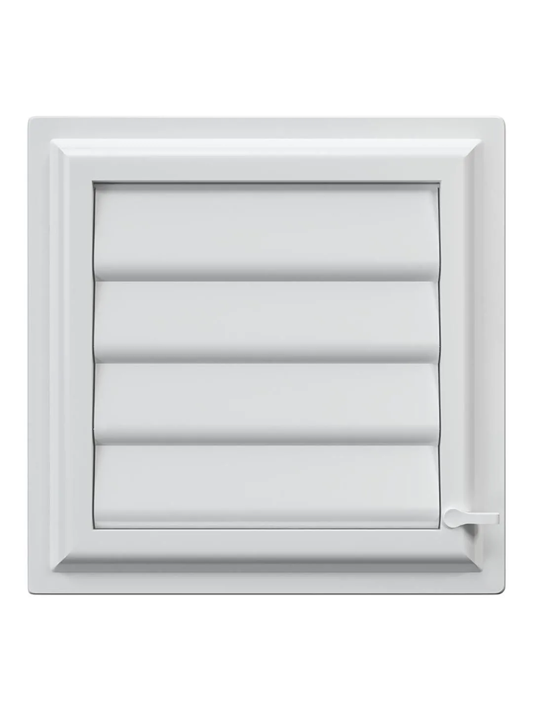 Решетка вентиляционная AIRVENT регулируемая жалюзи 281х281 пластик ERA