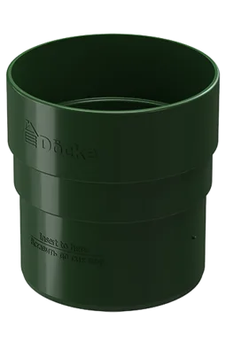 Муфта соединительная для водостока Стандарт (Standard) Зелёный, (RAL 6005) Döcke