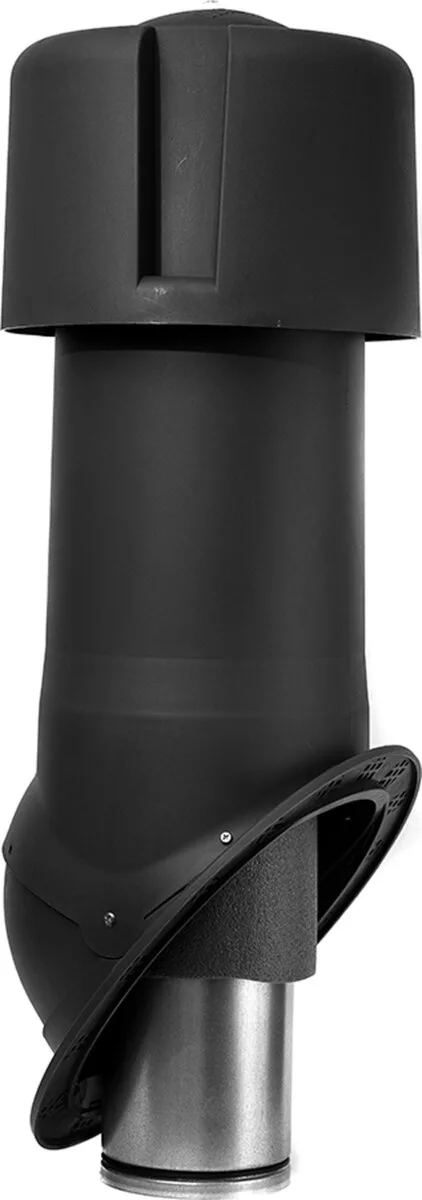 Комплект Krovent Сим (Seam) 125 изолированный черный