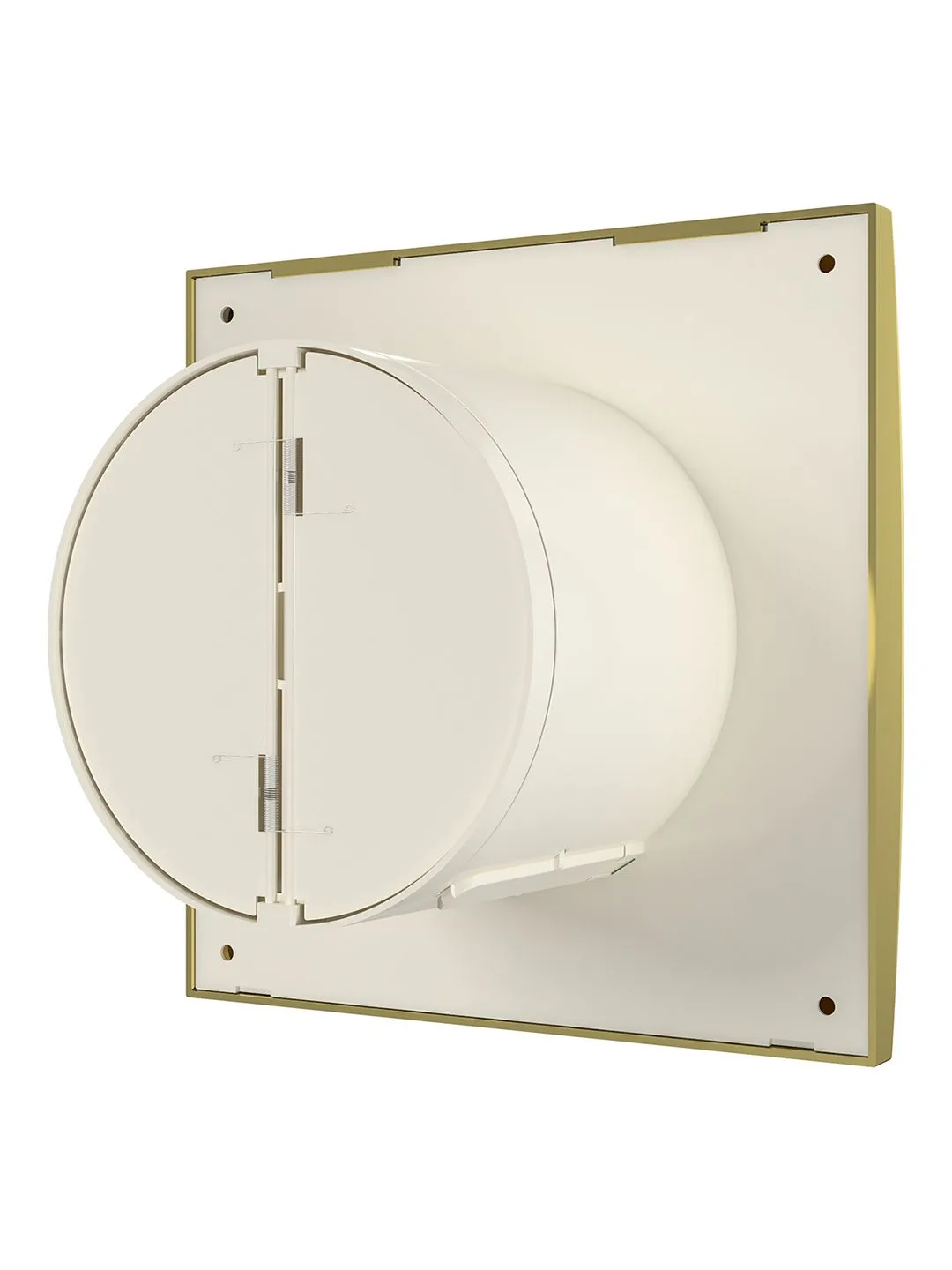 Вентилятор накладной AURA D100 обратный клапан Gold DICITI