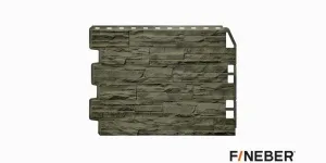 Фасадная панель FineBer Дачный Скол, Дымчатый
