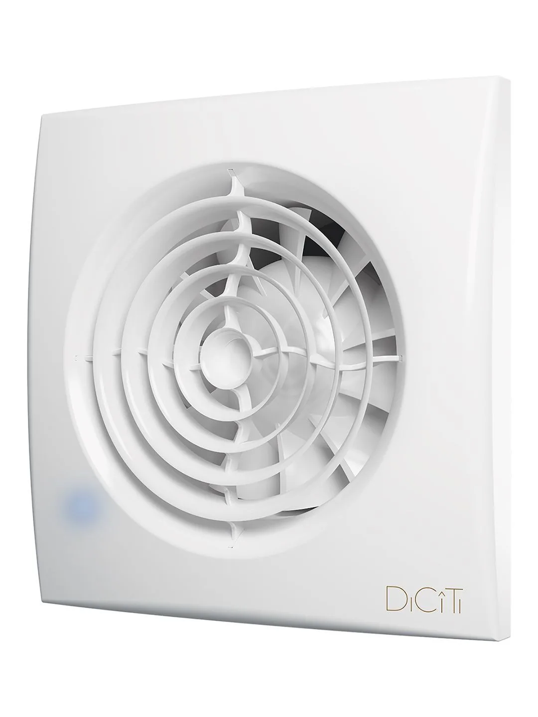 Вентилятор накладной AURA D125 обратный клапан MRH DICITI