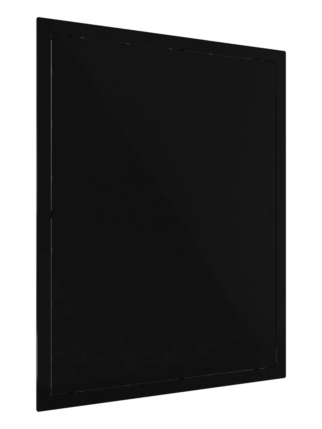 Люк ревизионный LN фланец 300х400 нажимной 327х427 пластик Black EVECS
