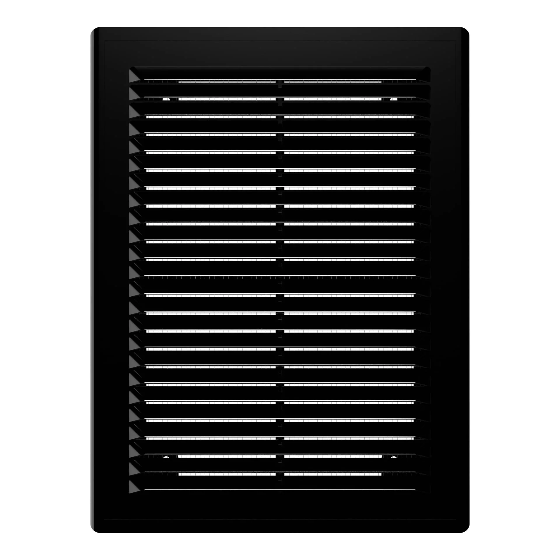 Решетка вентиляционная Р сетка разъемная 150х200 пластик Black ERA