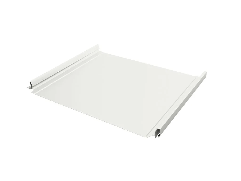 Кровля фальцевая Кликфальц Pro 0,5 Satin RAL 9003 сигнальный белый