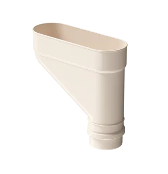 Коллектор для водостока Люкс (Lux) Латте, (RAL 1015) Döcke