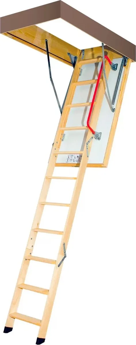 Лестница чердачная складная FAKRO LТK Thermo 60х130/280 (деревянная теплоизоляционная)