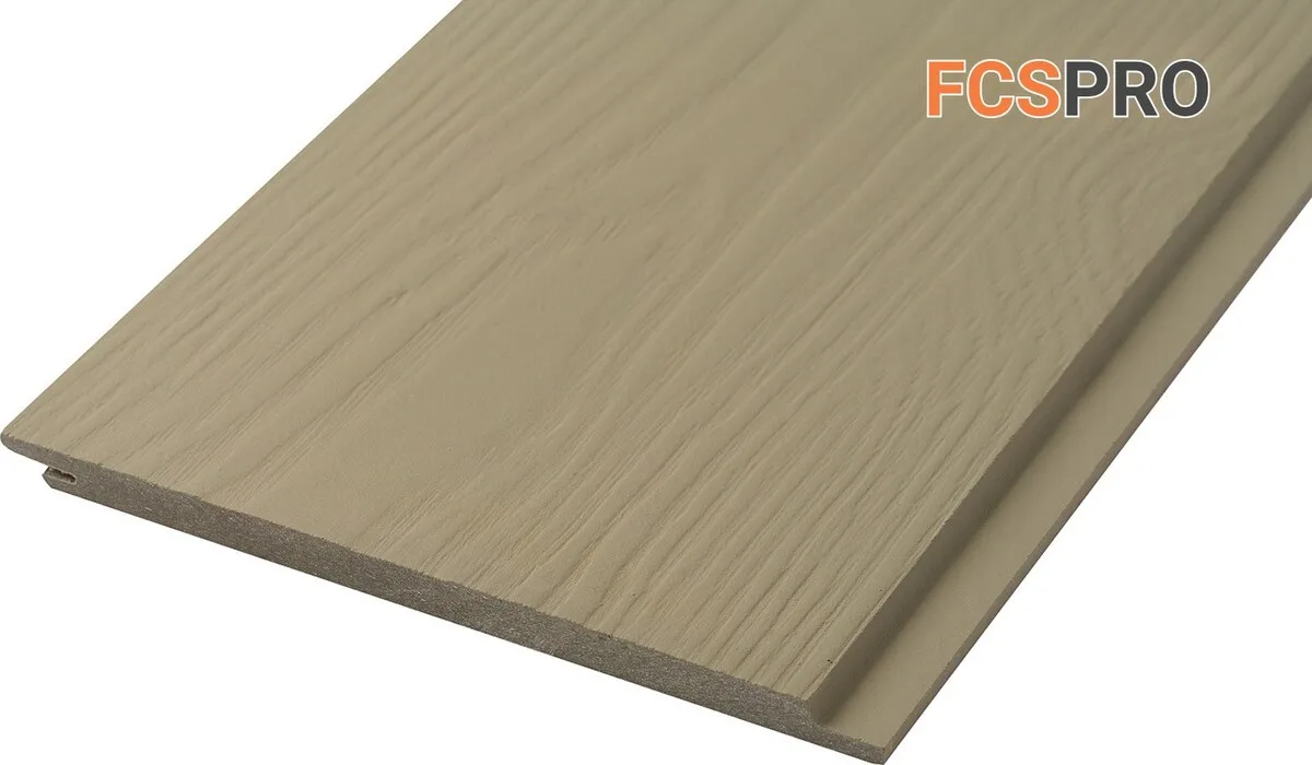 Фиброцементный сайдинг 190х10мм FCSPRO Вуд Клик F57 весенний лес (3м)