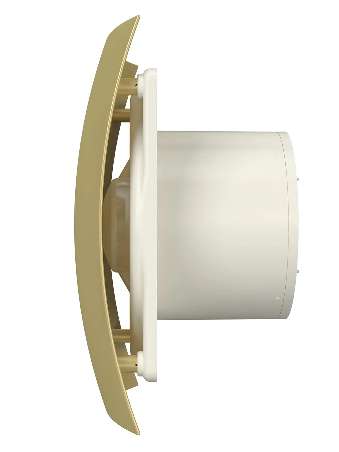 Вентилятор накладной BREEZE D125 обратный клапан Champagne DICITI