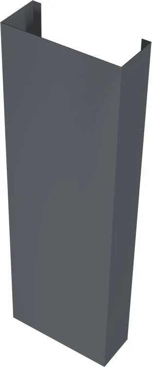 Полустолб для С21 0,5 Атлас RAL 7024 мокрый асфальт (2,5м)