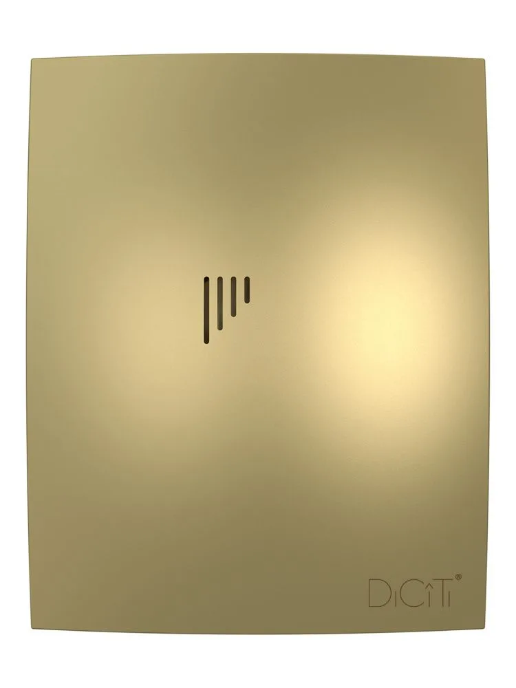 Вентилятор накладной BREEZE D100 обратный клапан Champagne DICITI