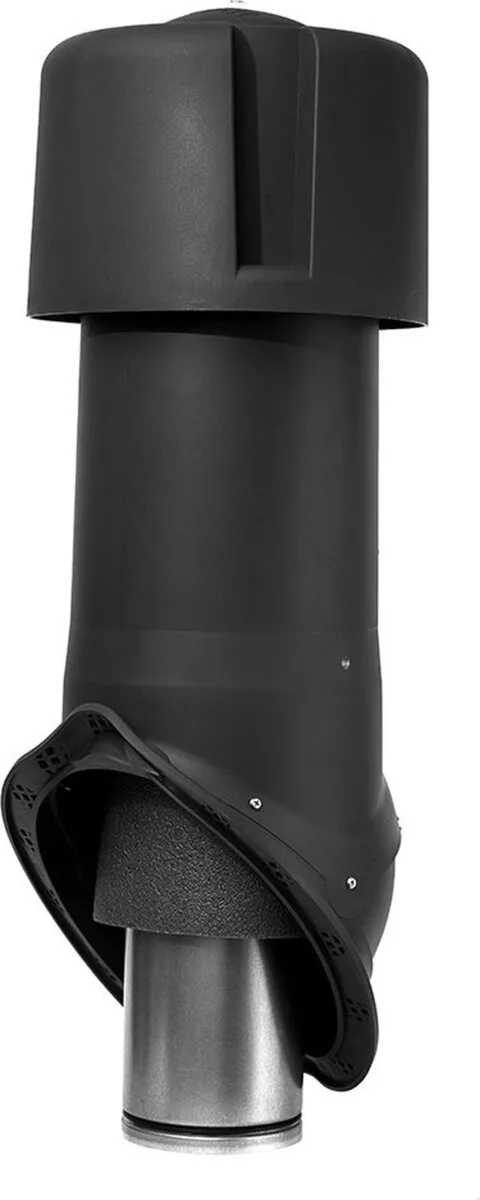 Комплект Krovent Вейв (Wave) 150 изолированный черный
