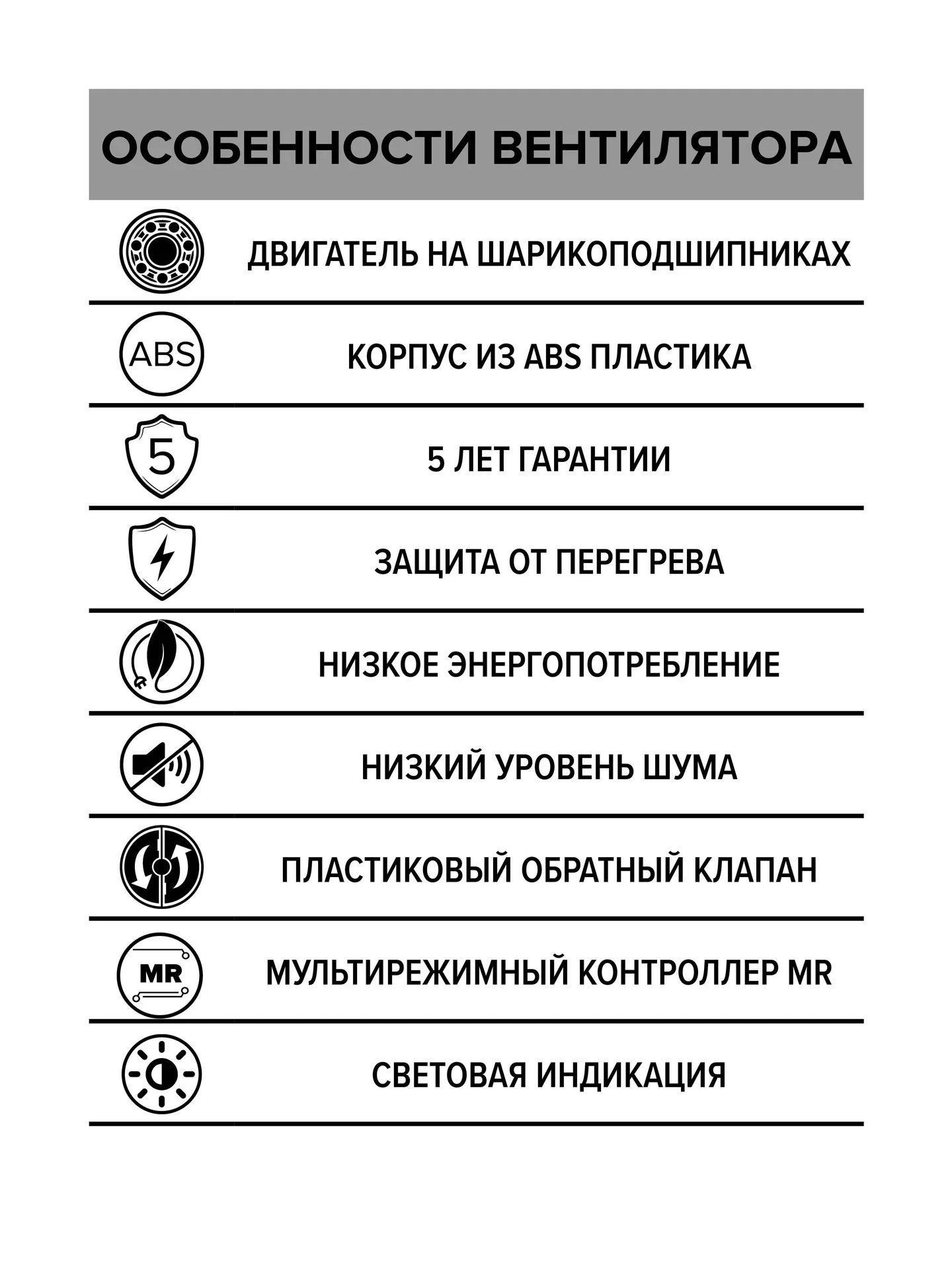 Вентилятор накладной SILENT D100 обратный клапан MR DICITI