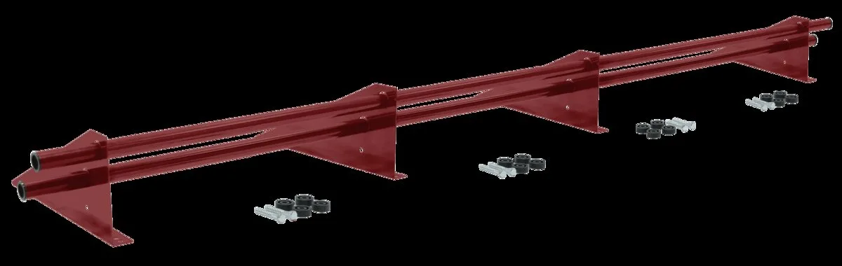 Снегозадержатель трубчатый универсальный Оптима плюс RAL 3011 3м