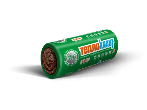 Утеплитель отражающий ТеплоKNAUF баня 50x1200x12500 мм / 15 м2 / 1 мат