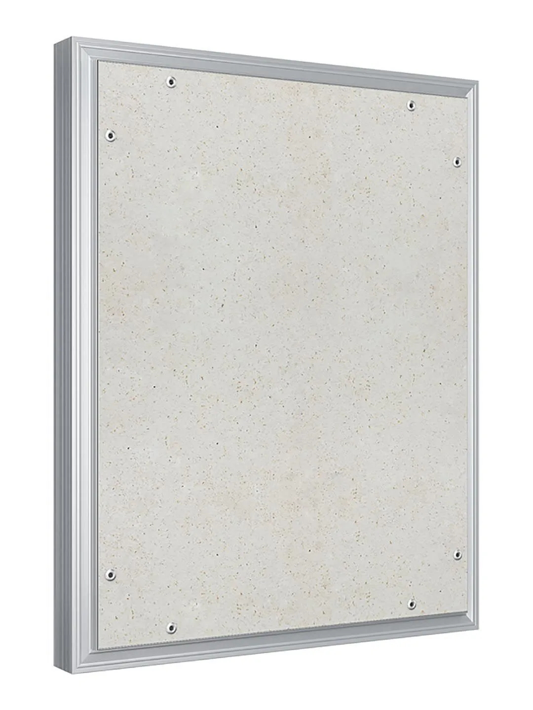 Люк ревизионный D Ceramo Optimum 400х500 скрытый монтаж петля алюминий EVECS