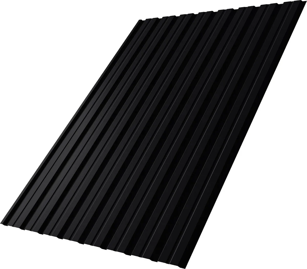 Профнастил С10B Grand Line 0,45 ПЭ RAL 9005 черный