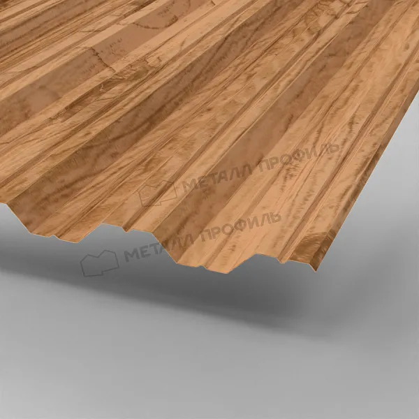 Профлист МЕТАЛЛ ПРОФИЛЬ НС-35x1000-A Металл Профиль (ECOSTEEL_MA-01-Сосна-0,5), Сосна