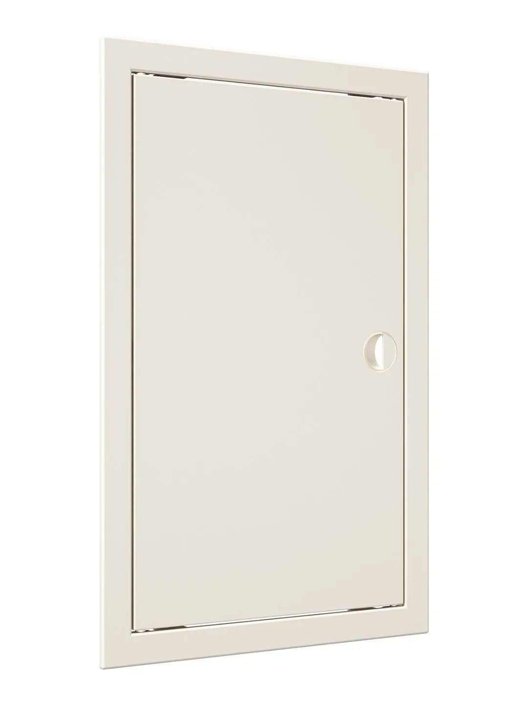 Люк ревизионный ЛР фланец 246х396 ручка 268х418 пластик Ivory EVECS