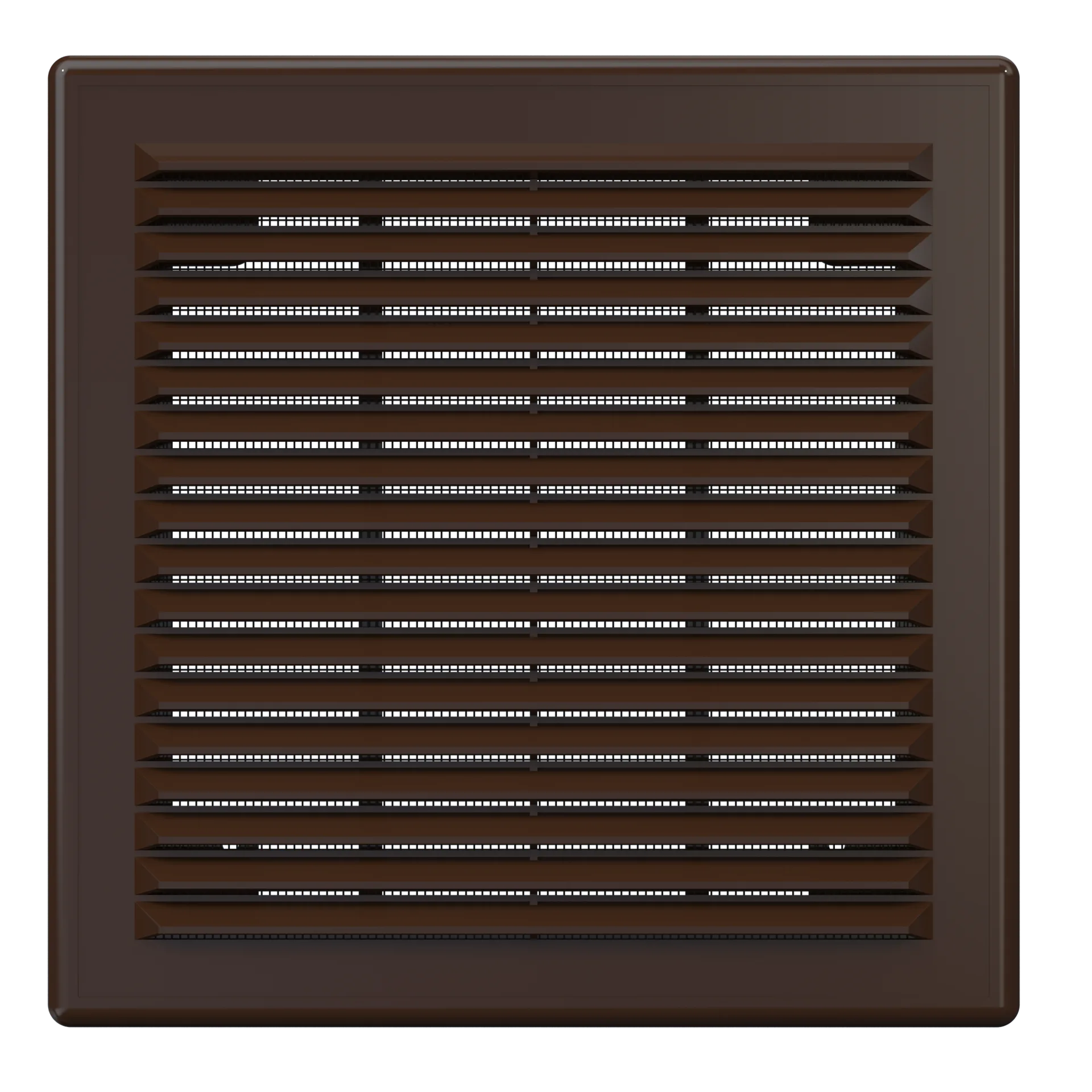 Решетка вентиляционная Р сетка разъемная 209х209 пластик Brown ERA