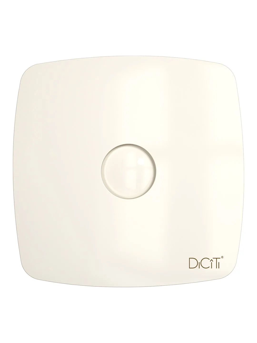 Вентилятор накладной RIO D125 обратный клапан Ivory DICITI