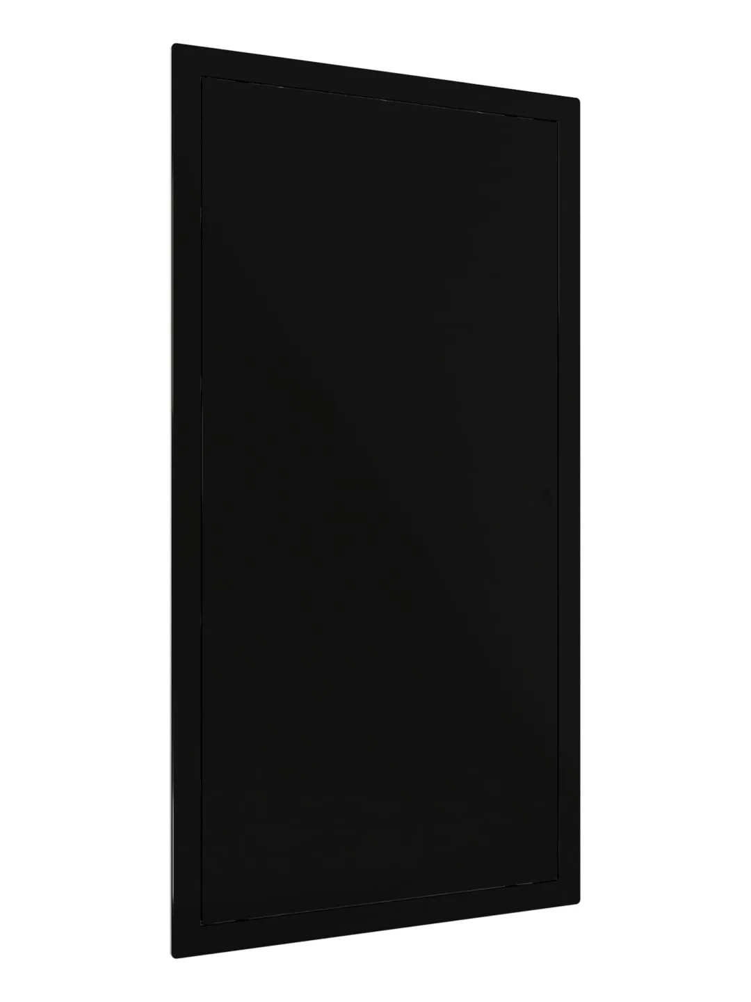 Люк ревизионный LN фланец 200х400 нажимной 223х423 пластик Black EVECS